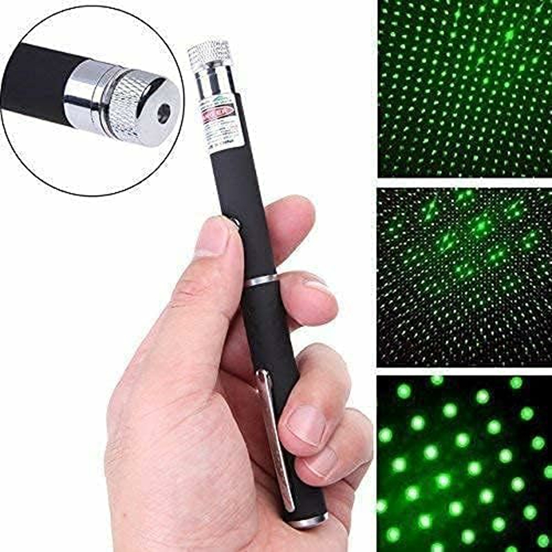 Laser Light Green High Power Laser Pointers with Star Cap Long Range ...