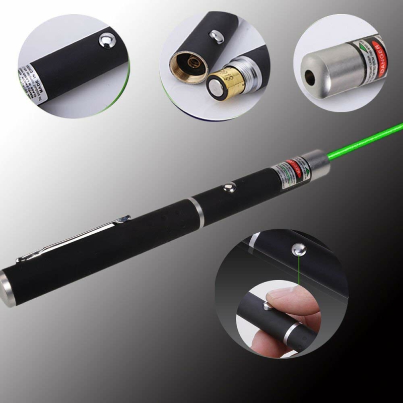 Laser Light Green High Power Laser Pointers with Star Cap Long Range ...